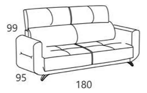 Sillon Sofa Andorra 3 Valenziana Asiento Extensible