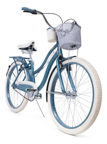 Bicicleta R24 Huffy Deluxe Canasta Porta Vaso Crusier Nuevas