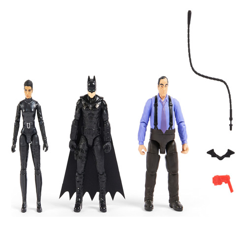 Dc Comics, Batman - Paquete De 3 Figuras De Accin Exclusivas