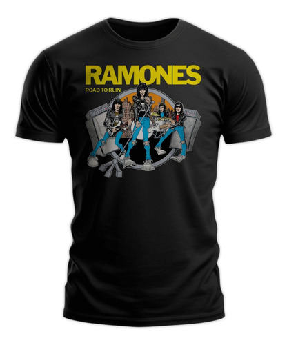 Polera Gustore De Ramones Road To Ruin