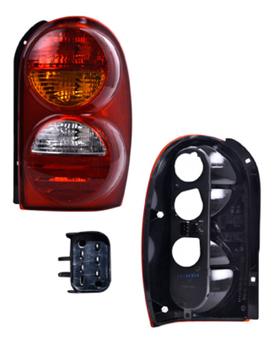 Calavera Derecho Jeep Liberty 2004 Depo