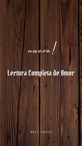 Tarot Lectura Premium - Análisis De Vínculo Amor X Whatsapp 