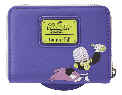 Loungefly Cartera Mojo Jojo Glow Las Chicas Superpoderosas Color Violeta Oscuro
