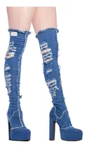 Comprar Botas Bucaneras Luciano Marra De Jean Elastizado