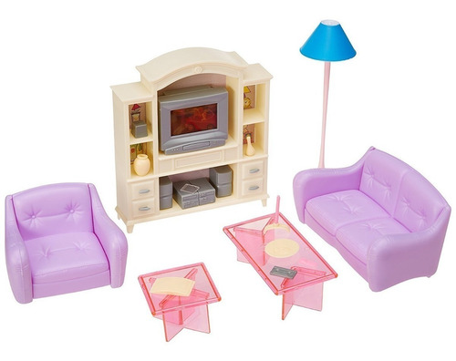 Juguete Sala De Estar Gloria Muebles Muñecas 29cm Babymovil