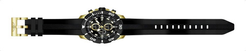 Reloj Invicta 27733 Negro Hombre Color de la correa Dorado