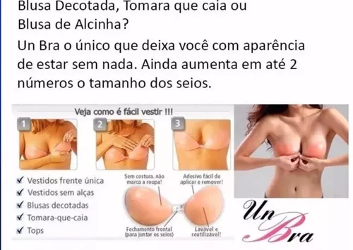 Sutiã Umbra Adesivo Libi Auto Colante Silicone Promoção