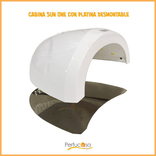 Imagen 6 de 8 de Cabina Led Uv 48 Watts 7 Esmaltes + Accesorios Apta Gel/acri