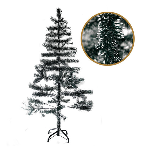 Árvore De Natal Pinheiro 150cm Nevada 200 Galhos Decoração | Parcelamento  sem juros