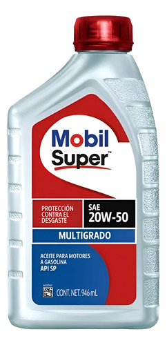 Mobil Super Multigrado 20w 50 946 Ml