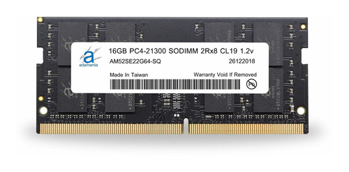 Adamanta 16 Gb 1 X Actualizacion Memoria Para Portatil Ddr4