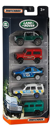 Matchbox  Land Rover 1:64 Escalado 5-pack