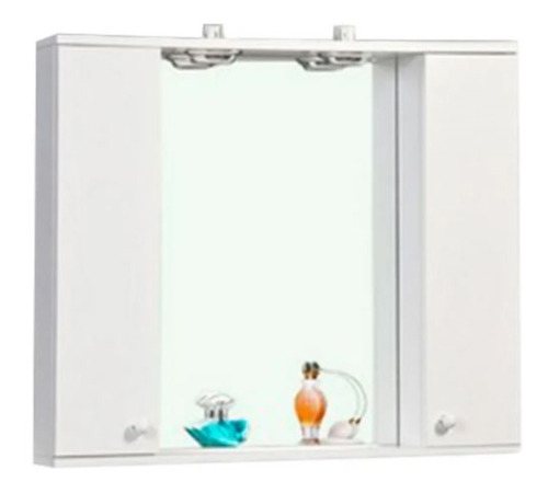 Peinador Botiquin Amube Trento 70cm Luces Blanco Puertas