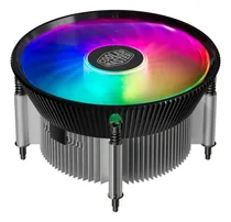 Comprar Enfriador De Aire Cooler Master I70c Lga1700 Argb Intel De Bajo Perfil Para Cpu, Aletas De Aluminio Negro Anodizado, Base De Inserción De Cobre, Soporte De Cpu Tdp De 95 W, Ventilador Argb De 3 Pines