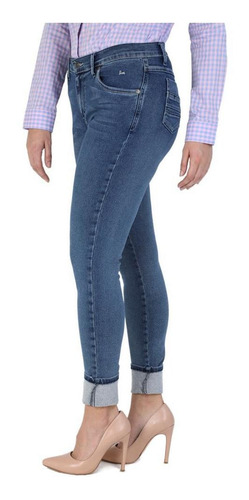 Imagen 2 de 5 de Jeans Casual Lee Mujer Skinny Cintura Alta R56