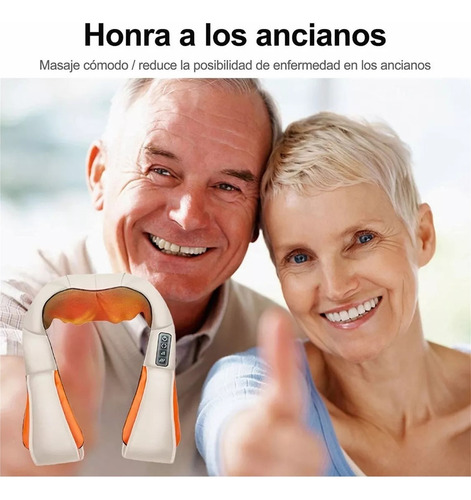 Masajeador C/ Calor Shiatsu Cuello Espalda Hombro Pies Qx214