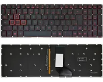 Comprar Teclado Para Acer Nitro 5 An517-51 N18c3 N18c4 Vermelho Red