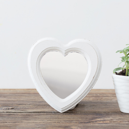 Espejo De Cristal Con Forma De Corazón, 20 Unidades, Para Ma