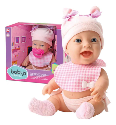 Babys By Bambola Papa Boneca Bebê Com Acessórios Bambola