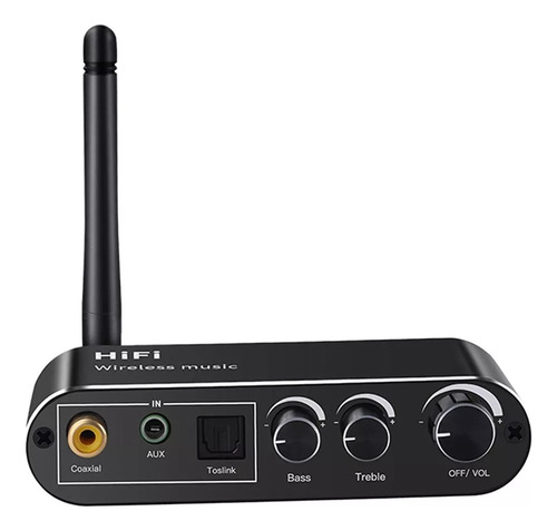 Convertidor De Audio Digital Analógico Óptico Bluetooth