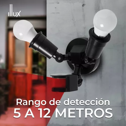 Sensor de movimiento 180° Blanco Illux - Illux, Otros-iluminacion