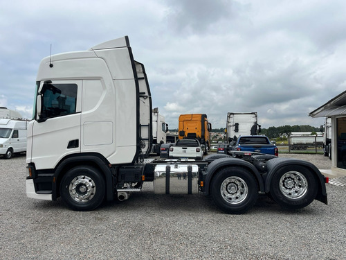 Scania R 450 6x2 Ano 2022/2023 Branco Susp. Ar R450 R460 420