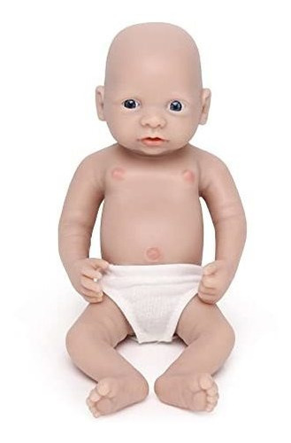 Aoizb 11 Pulgadas Realistic Full Body Silicone Doll, Myc3m