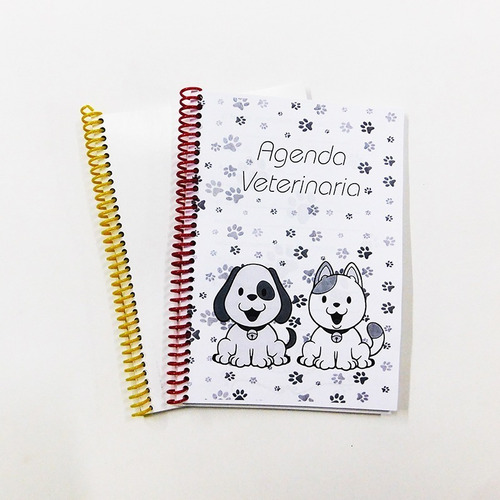 Agenda Veterinaria Sublimar Sublimable A5  Pack X 10