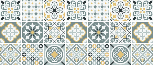 Vinilos Decorativos Fondo De Azulejos 150x60cm Azulejos