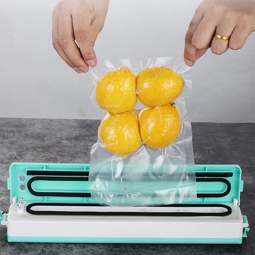 Imagen 5 de 10 de Selladora De Alimentos Al Vacio Electrica Portatil