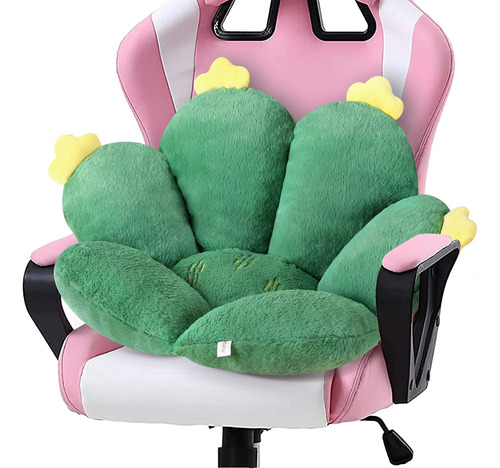 Cojín Para Silla Con Forma De Cactus, Cómodo Cojín De Asient