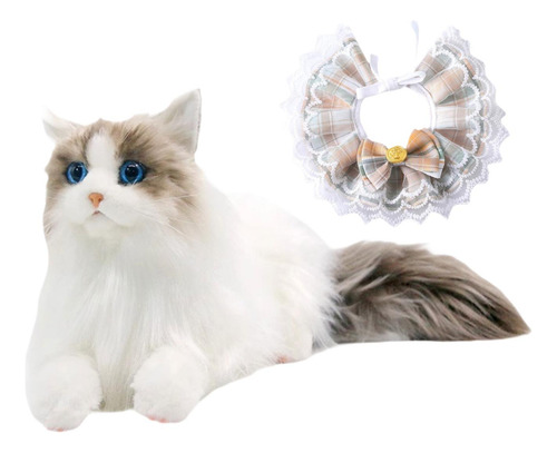 Gato Ragdoll, Animal Relleno, Muñeco De Bufanda Gato Caqui