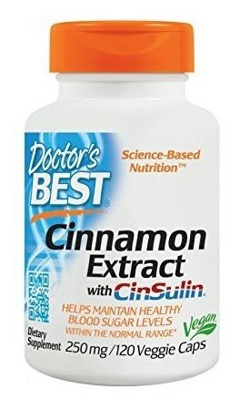 Doctors Best Extracto Canela + Cinsulin 120 Cap - Diabetes