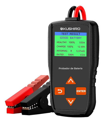 Multímetro Tester Baterías Lcd 12v 24v Auto Camion Kushiro