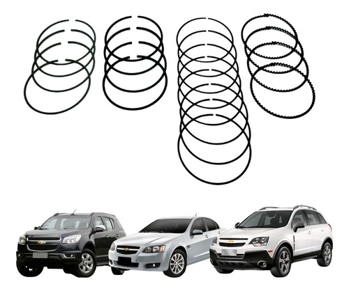 Mola De Pistão 0,50 Chevrolet Omega 3.6 24v V6 Hfv8