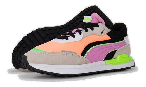 Tenis Puma City Rider Mujer Casual Caminar Moda