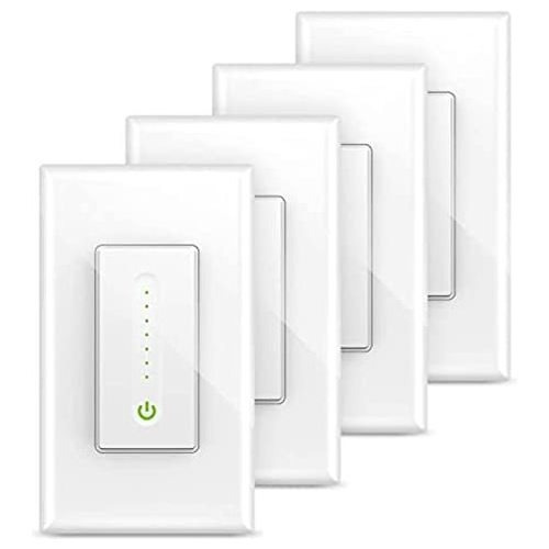 Smart Dimmer Switch Compatible Con Alexa Google Home, 2r755