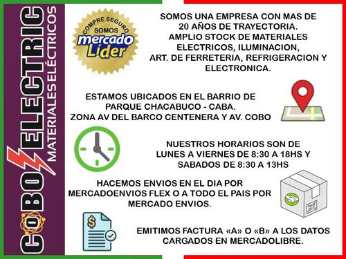 Kit Termica 10a32 Amp + Disyuntor 40 Amp + Caja 4m Ip55