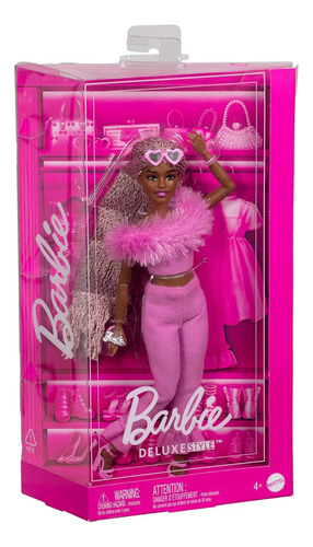 Muñeca Barbie Deluxe Style # 4 Morena Con Trenzas