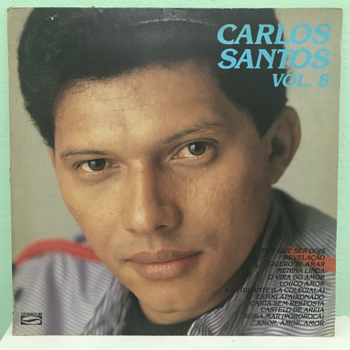 Lp Carlos Santos / Vol 8