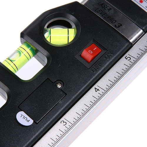 Herramienta 3 En1 Nivel Huincha Laser Multiuso Construccion