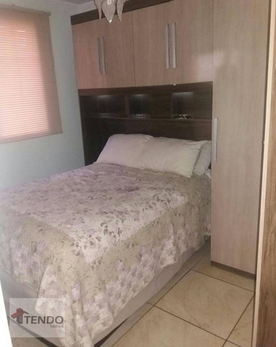 Imagem 8 de 25 de Imob03 - Cobertura 116 M² - Venda - 2 Dormitórios - 1 Suíte - Parque São Vicente - Mauá/sp - Co0076