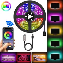 Comprar Tira De Luces Led Rgb - Control Remoto -  Movil