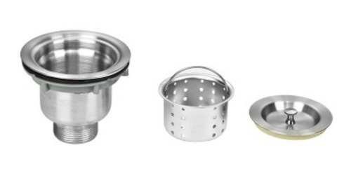 Imagen 3 de 3 de Mueble Lavadero Cocina 80 Cm Bacha Acero Inoxidable
