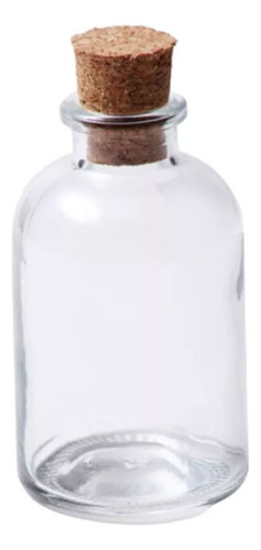 Envase Botella Vidrio Vial X 30 Ml X 10 Unidades Con Corcho