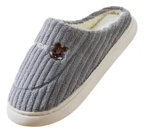 Comprar Pantuflas De Felpa Algodón Cómodas Suaves Para Hombre Mujer