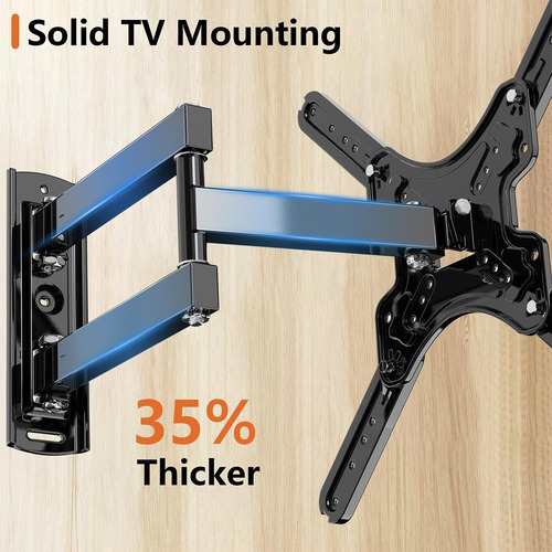 Soporte De Pared Para Pantalla Tv/monitor De 14 A 60 Negro