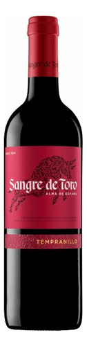Vinho espanhol tinto tempranillo Sangre de Toro 750ml