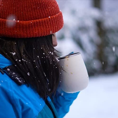 Ideus Taza De Café Aislada De 16 Oz Con Asa Y Tapa, Vaso Ais