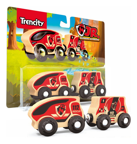 Trencity Vehículo Jr. Bombero - Tienda Oficial-